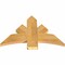 Ekena Millwork Alberta Rough Sawn Timber Gable Bracket, Western Red Cedar, 36"W x 24"H x 2"D x 6"F, 16/12 Pitch GBW036X24X0206ALB00RWR - alternate 5